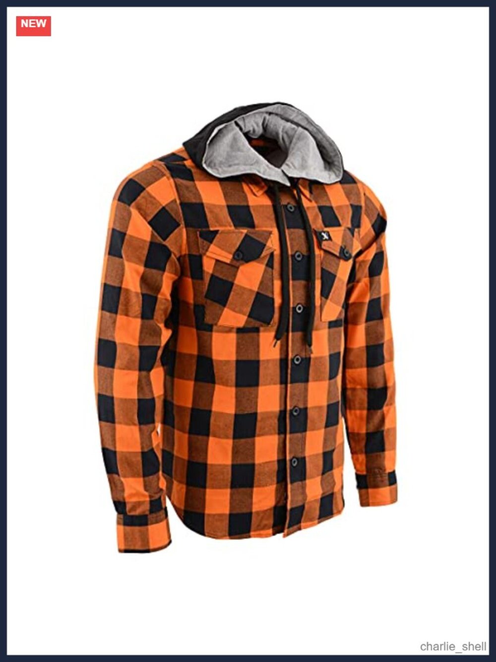 Men's Long Sleeve Button Down Flannel Shirt Casual Checkered Cotton